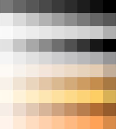 Color guideの写真素材