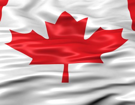 canada flagの写真素材