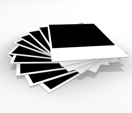 polaroid の写真素材