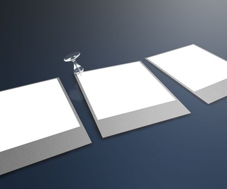 polaroid の写真素材