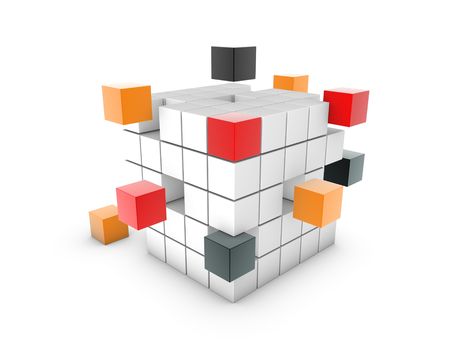 cubeの写真素材
