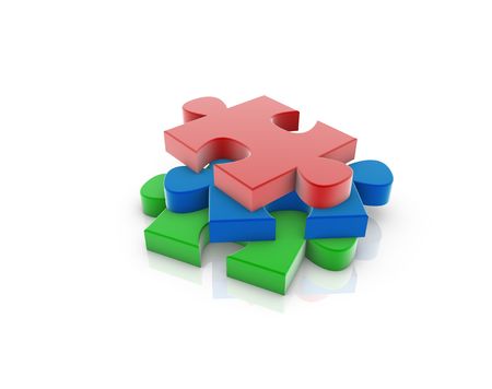 puzzleの写真素材