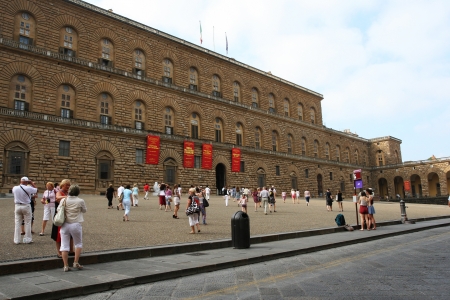 Medici palace in Florence in Italyのeditorial素材
