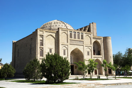 Telpak Furushon in Bukhara in Uzbekistan 05.05.2019のeditorial素材