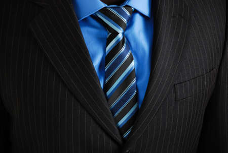 This is a an image of business suit, shirt and tie.の写真素材