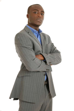 This is an image of a confident business manの写真素材