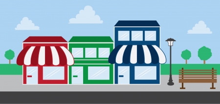 Store front strip mall stores Store front strip mall stores