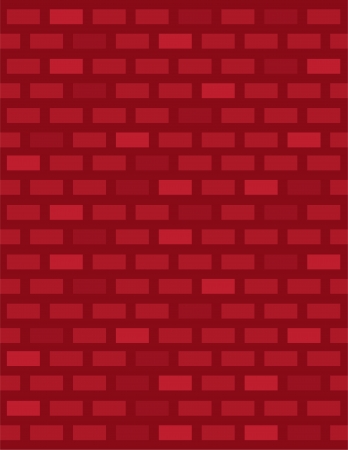 Red brick wall covering background のイラスト素材