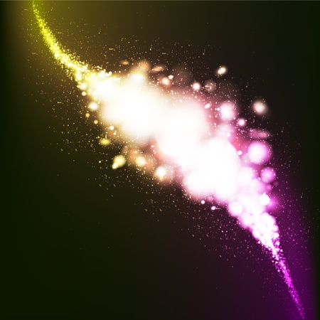 Background of star and space.のイラスト素材