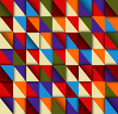 Texture of triangles illustration のイラスト素材