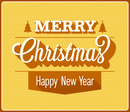 Christmas greeting card. Vector illustration.のイラスト素材