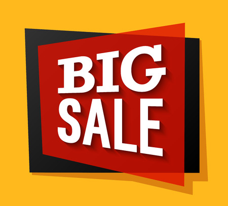 Big Sale Banner illustration.のイラスト素材
