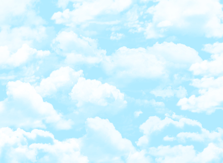sky background with cloudsの写真素材