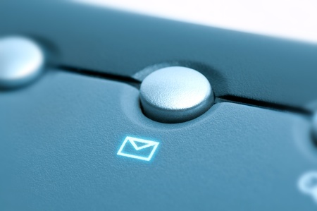 E-mail button on keyboard as a shortcutの写真素材