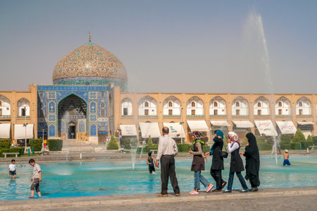 Sheikh Lotfollah Mosque - Esfahanのeditorial素材