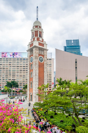 Clock Tower in Hong Kongのeditorial素材