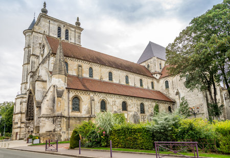 Church Saint Etienne in Beauvais - Franceのeditorial素材