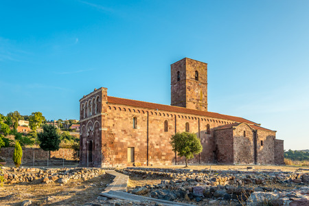 Church Nostra Signora di Tergu - Sardinia,Italyの写真素材
