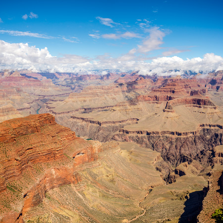 View from Hopi Point Grand Canyonの写真素材