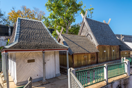 Royal Remains are interred in tombs.Ambohimangaのeditorial素材