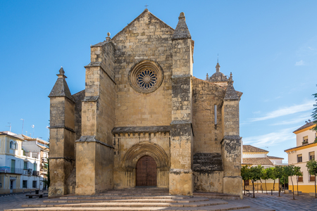 View at the church of Santa Marina de Aguas Santas in Cordoba - Spainの写真素材