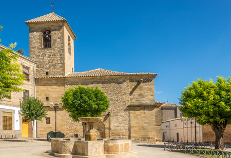 Church of San Pedro in Ubeda - Spainのeditorial素材