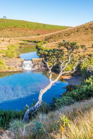 View at the Chimney Pool in Horton Plains National Park, Sri Lanka