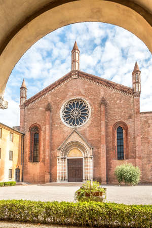 View at the Church of  San Francesco in Mantova (Mantua) - Italyの写真素材