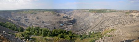  the open-coal mine panorama (summer)
