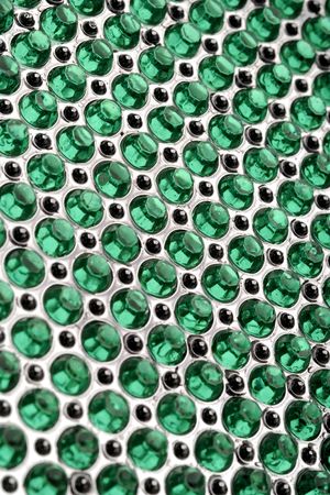 green glass beads patternの写真素材