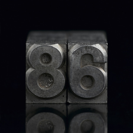 lead letters numbers - 86