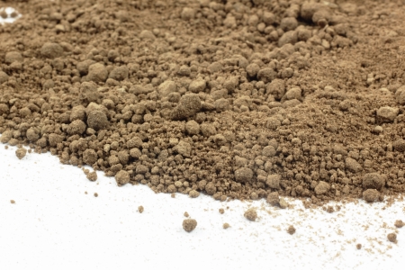cacao instant on the White backgroundの写真素材