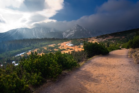 Tatra Mountains in spring time, Poland. high mountainsの写真素材