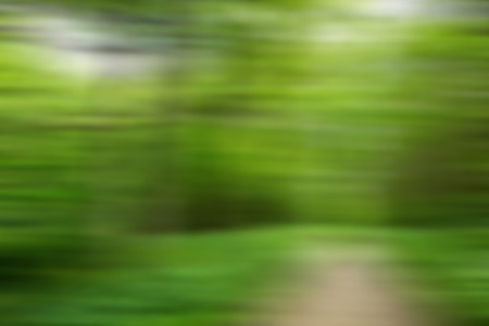 Blurry, defocused field landscape useful as background. Out of focus landscape.の写真素材