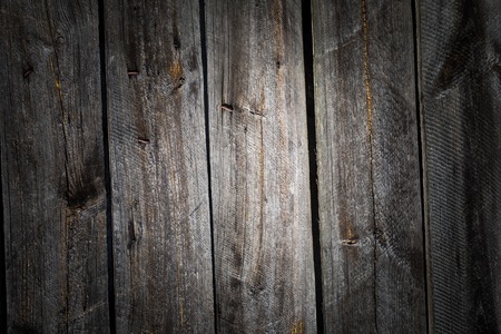 Background of old wooden planks. Old destroyed wooden dorsの写真素材