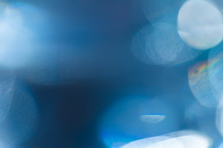 Thick glass abstraction made with glass vase and glass on shallow depth of field.の写真素材