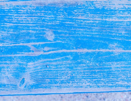 Old painted wood background. Close up of vintage wood with cracked paint.の写真素材