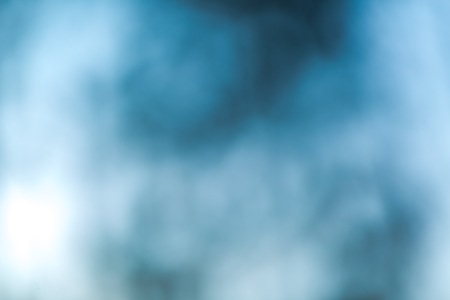 Winter forest bokeh background. Defocused abstract background