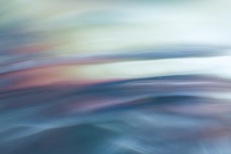 Abstract macro of water surface. Colorful macro abstraction of liquid surface.の写真素材