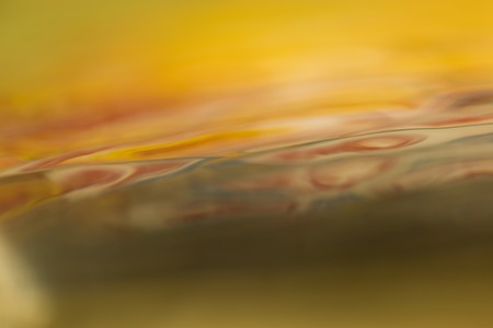Abstract macro of water surface. Colorful macro abstraction of liquid surface.の写真素材