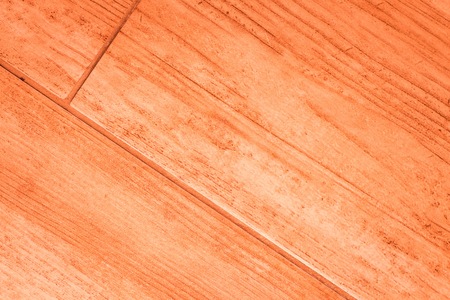 Close up of wood-like floor tile. Ceramic tile with wooden structure in close up - useful background.の写真素材