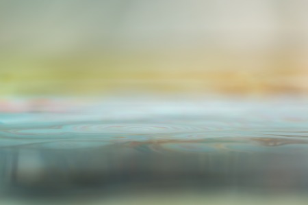 Abstract macro of water surface. Colorful macro abstraction of liquid surface.の写真素材