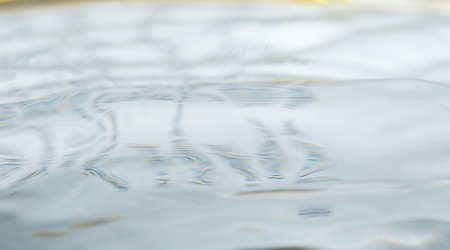 Abstract macro of water surface. Colorful macro abstraction of liquid surface.の写真素材