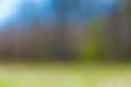 Blurry landscape background. Bokeh backdrop with defocused landscape.