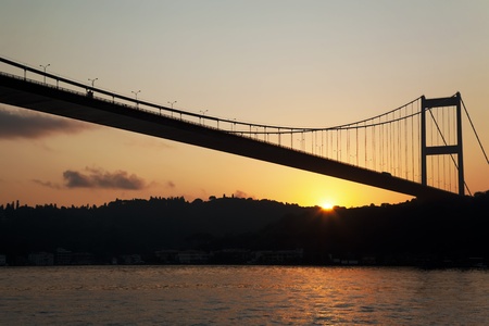 2  Bridge in Istanbul Bosphorusの写真素材