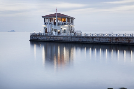 Historical  Moda  Port at Istanbul, Turkeyのeditorial素材