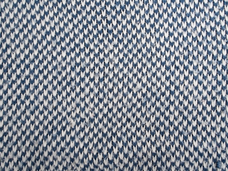 Wool - Blue and White