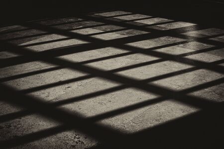 Abstract Diagonal Light and Shadows Patternの写真素材