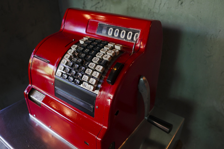 Antique Cash Registerの写真素材