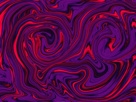 Abstract vortex like fluid colors. Yellow orange and black colors as abstract background.